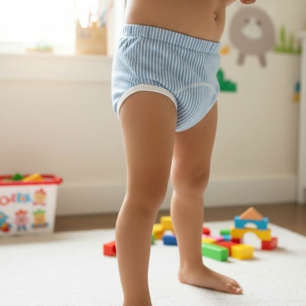 culotte d’apprentissage enfant tissu Seersucker